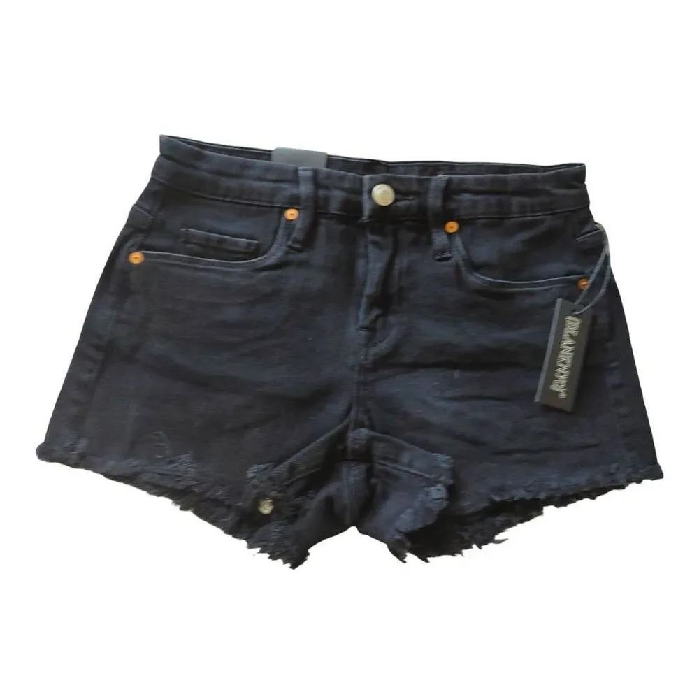 Blank NYC ASTOR Cut Off Frayed Hem Shorts Sz 26 - Picture 3 of 4